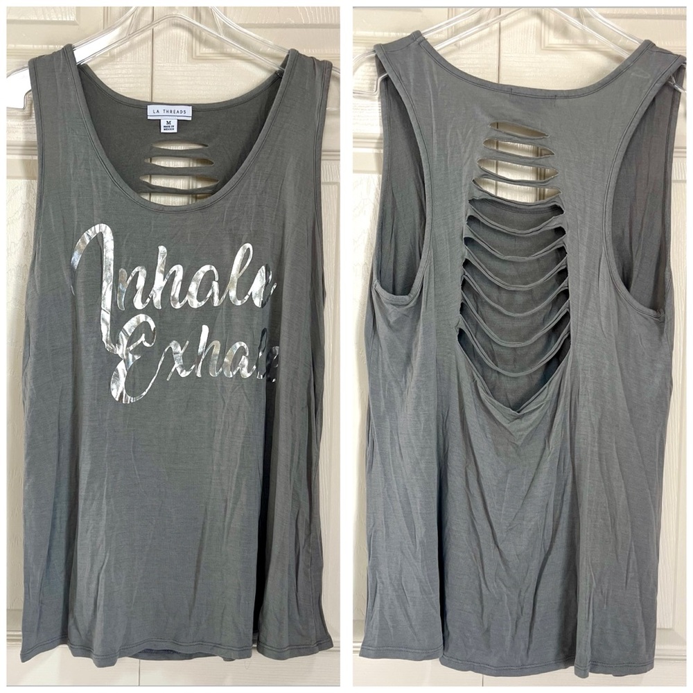 LA Threads “Inhale Exhale” Tank Top